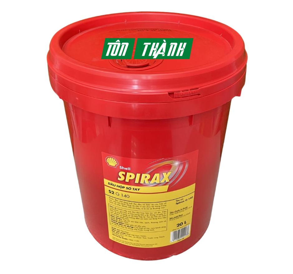 Dầu Nhớt SHELL SPIRAX S2 G140 (20 Lít) - Dầu Hộp Số Xe Tải , Xe Ô Tô