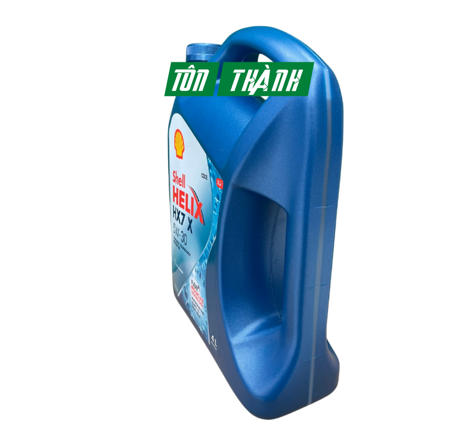DẦU NHỚT ĐỘNG CƠ XE HƠI CAO CẤP SHELL HELIX HX7 X SN 5W-30 (4 LÍT)