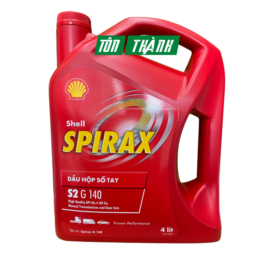 DẦU HỘP SỐ SHELL SPIRAX  S2 G-140 (4 LÍT)