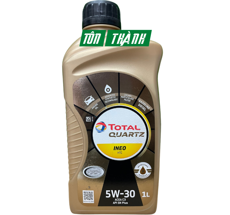 DẦU NHỚT TOTAL QUARTZ INEO MC3 5W30 DÙNG CHO MÁY XĂNG VÀ MÁY DẦU (1 LÍT)