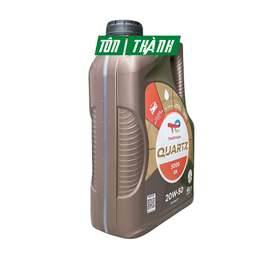 Nhớt động cơ Total Quartz 5000 20W50 (4 lít)