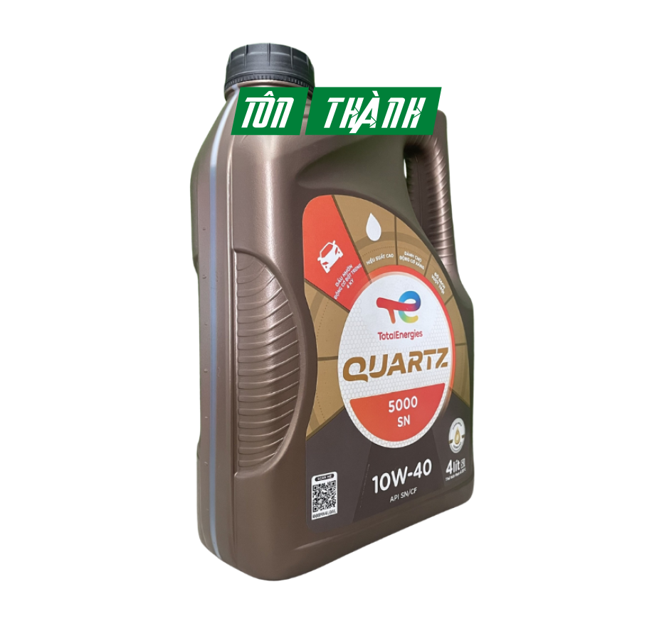 DẦU NHỚT ĐỘNG CƠ TOTAL QUARTZ 5000 10W40 (4 LÍT)