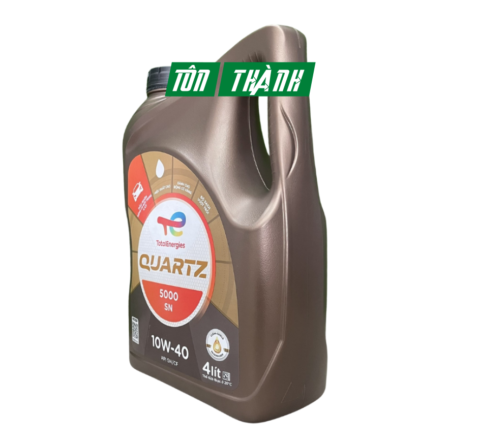 DẦU NHỚT ĐỘNG CƠ TOTAL QUARTZ 5000 10W40 (4 LÍT)