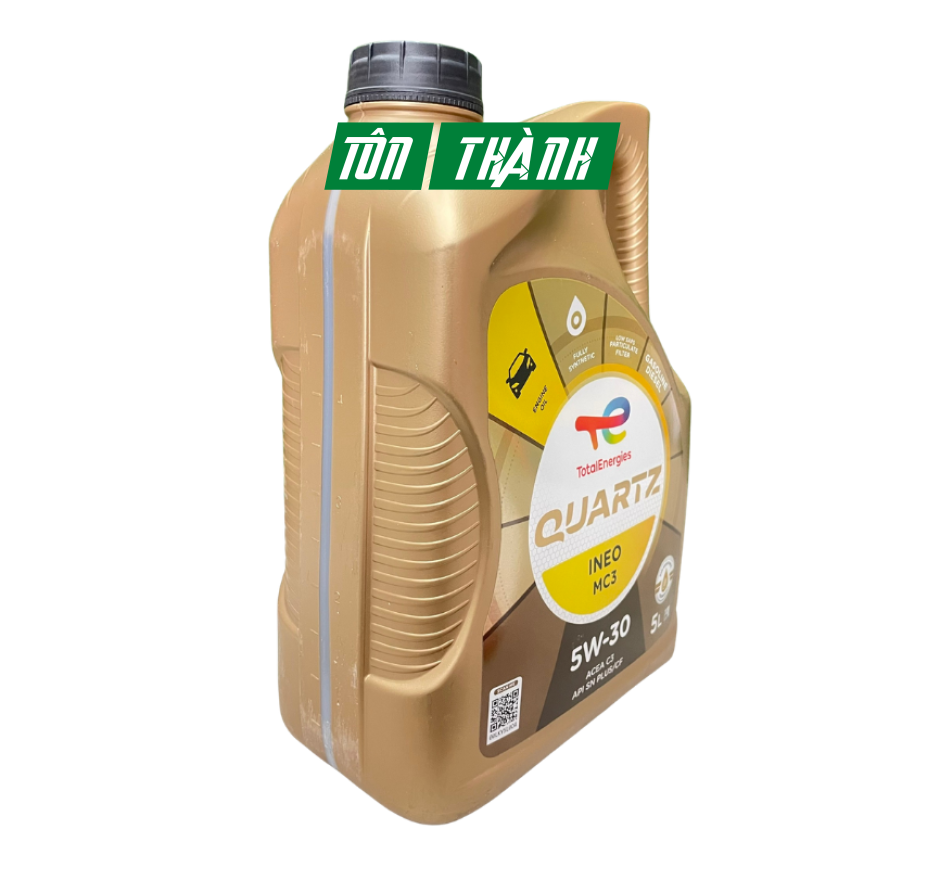 DẦU NHỚT TOTAL QUARTZ INEO MC3 5W30 DÙNG CHO MÁY XĂNG VÀ MÁY DẦU (5 LÍT)