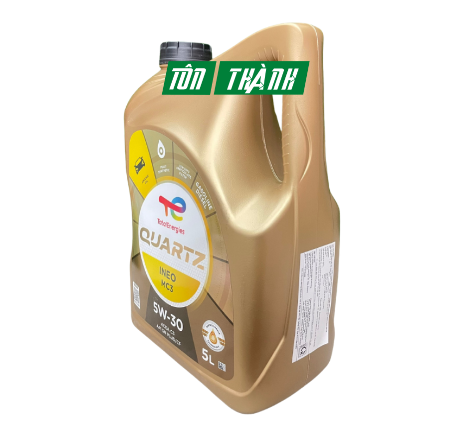 DẦU NHỚT TOTAL QUARTZ INEO MC3 5W30 DÙNG CHO MÁY XĂNG VÀ MÁY DẦU (5 LÍT)