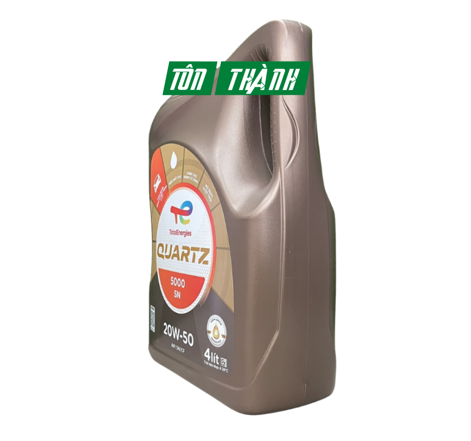 Nhớt động cơ Total Quartz 5000 20W50 (4 lít)