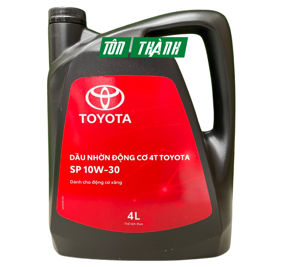 DẦU ĐỘNG CƠ 4 THÌ TOYOTA SN 10W30 MÁY XĂNG 4L 
