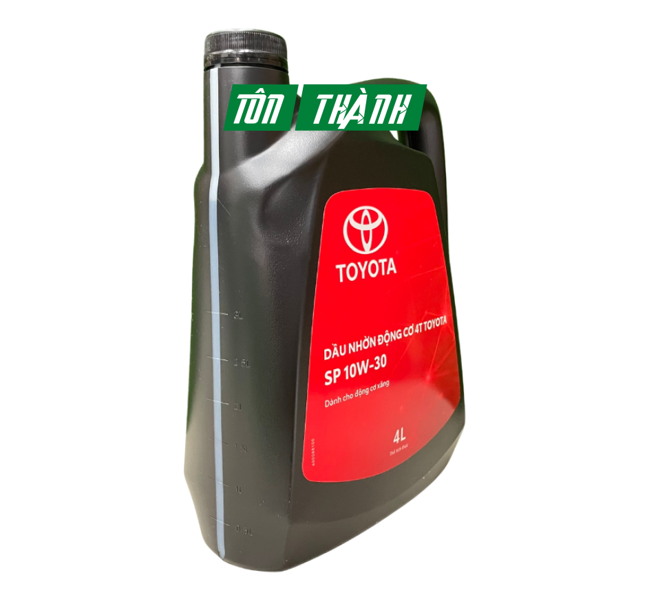 DẦU ĐỘNG CƠ 4 THÌ TOYOTA SN 10W30 MÁY XĂNG 4L 