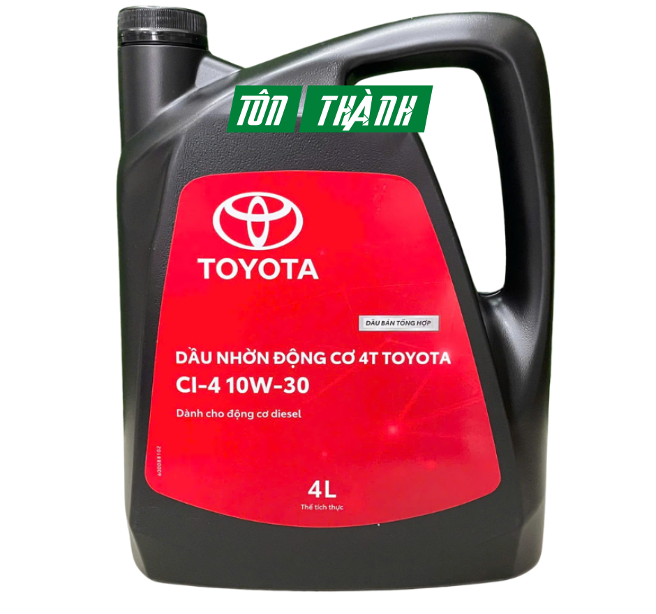 Dầu Nhớt Động Cơ 4 Thì Toyota CH-4 10w30 dành cho xe dầu