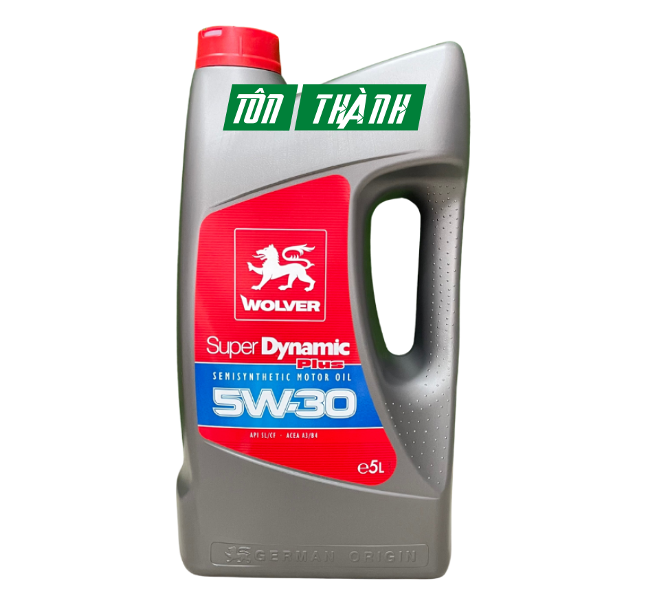 Dầu Nhớt Ô Tô Cao Cấp Wolver Super Dynamic 5w30 (5 Lít)