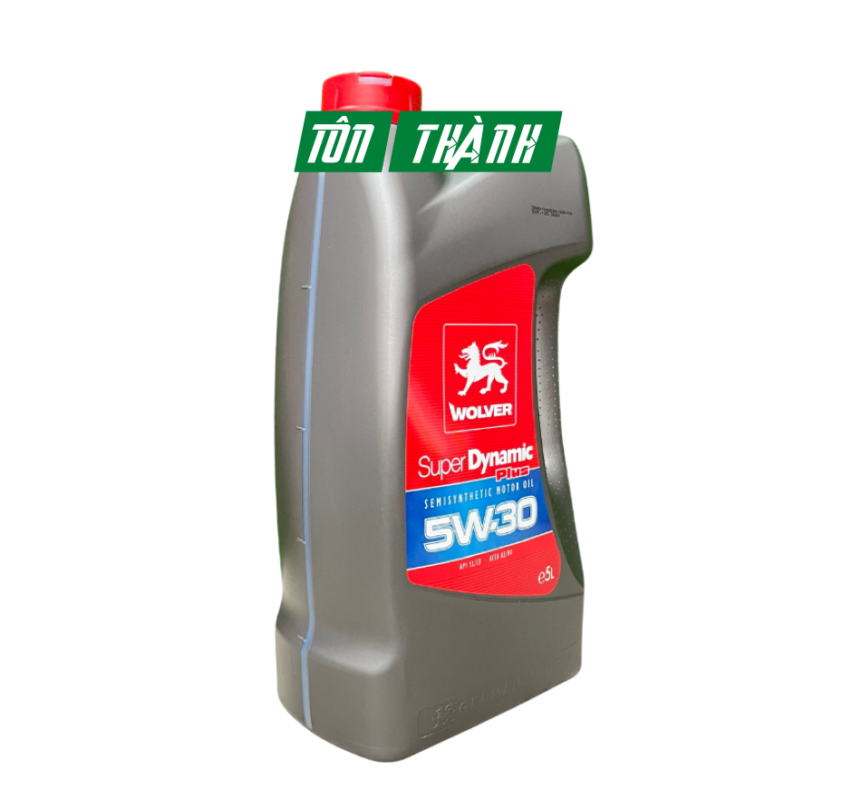 Dầu Nhớt Ô Tô Cao Cấp Wolver Super Dynamic 5w30 (5 Lít)