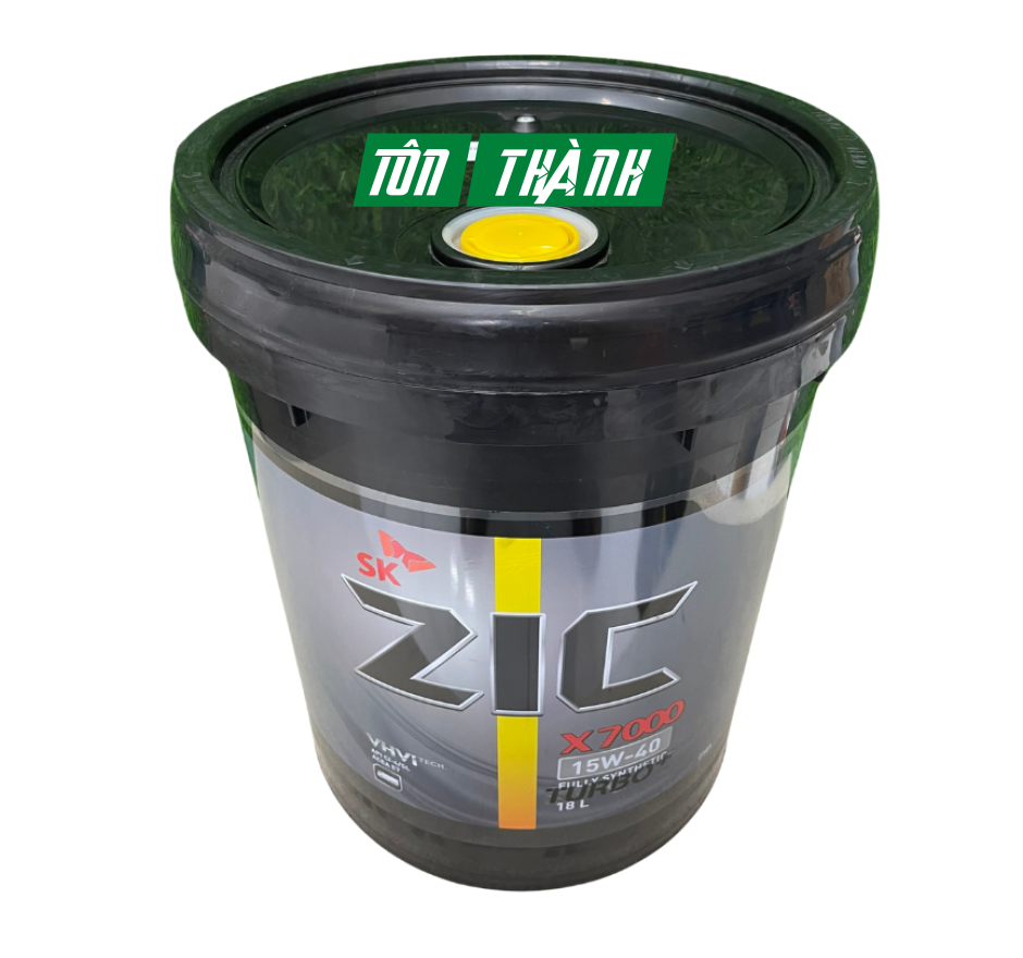 DẦU NHỚT XE TẢI NẶNG SK ZIC X7000 15W40 (18 LÍT)