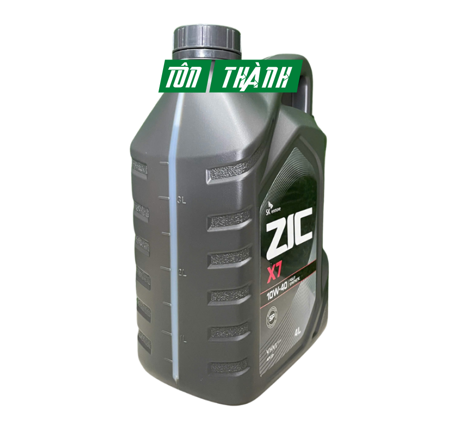 DẦU TỔNG HỢP XE TẢI NẶNG SK ZIC X7000 10W40 (4 Lít)