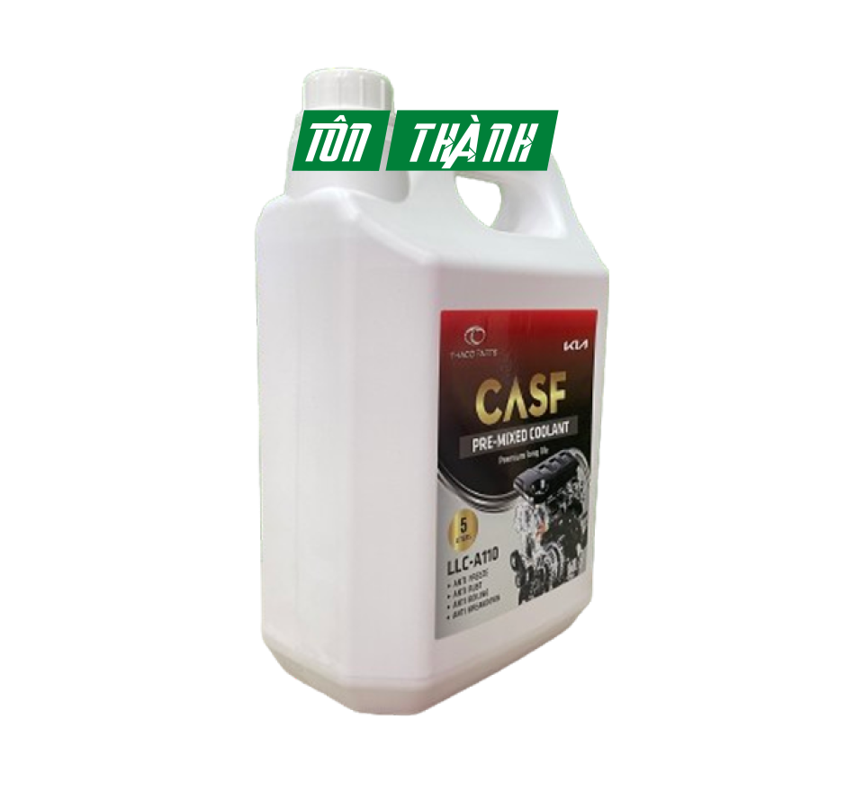 NƯỚC LÀM MÁT ĐỘNG CƠ Ô TÔ THACO MÀU ĐỎ MÃ: LLC-A110 (5 LÍT)