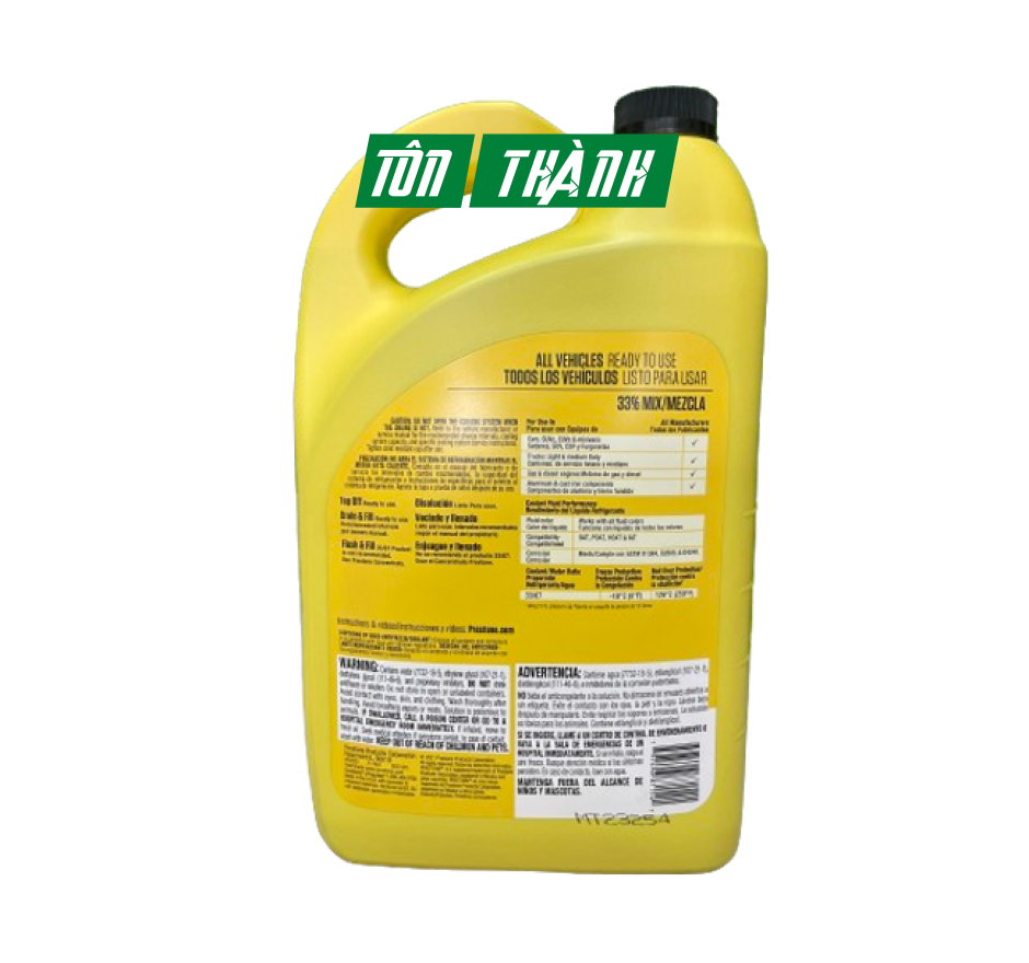 NƯỚC MÁT PRESTONE XANH AF2033 PHÙ HỢP TẤT CẢ ĐỘNG CƠ XE Ô TÔ (3.78 LÍT)