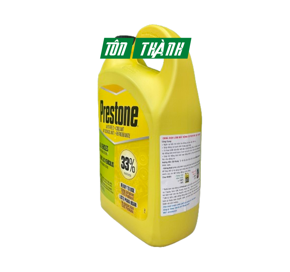 NƯỚC MÁT PRESTONE XANH AF2033 PHÙ HỢP TẤT CẢ ĐỘNG CƠ XE Ô TÔ (3.78 LÍT)