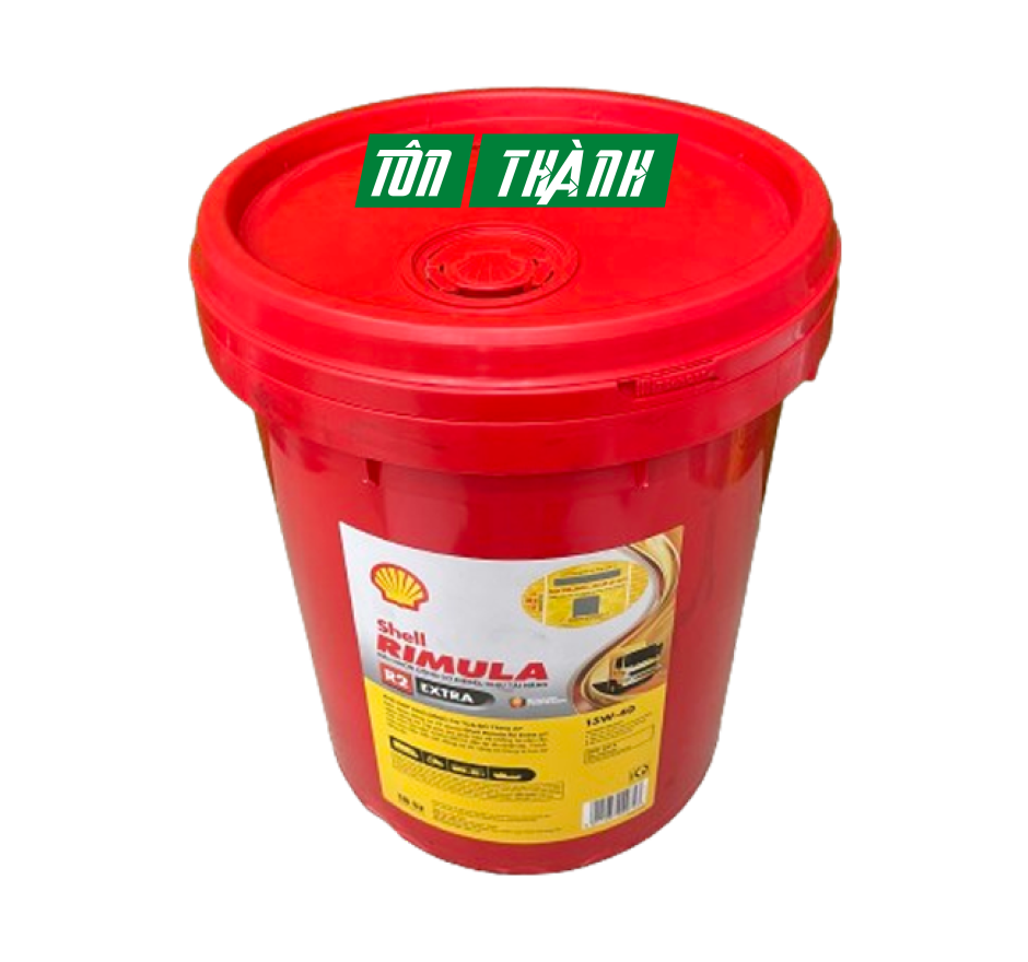 DẦU NHỚT ĐỘNG CƠ SHELL RIMULA R2 EXTRA 15W-40 (18 LÍT)