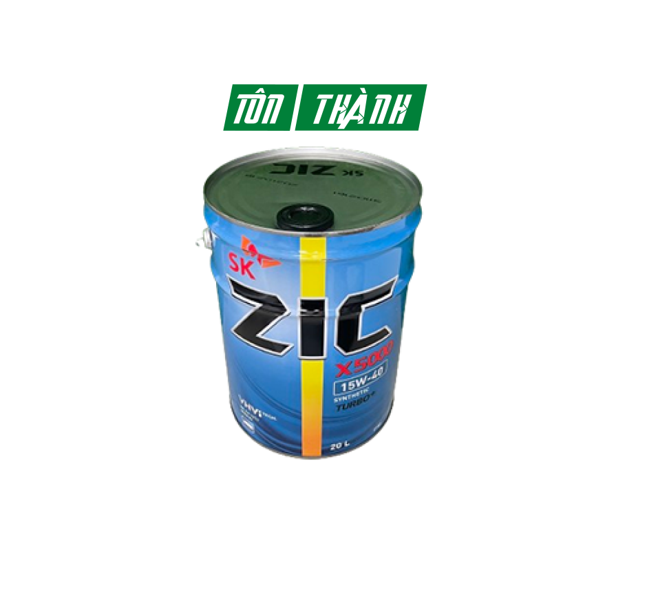 DẦU NHỚT XE TẢI NẶNG SK ZIC X5000 15W40 (20 Lít)