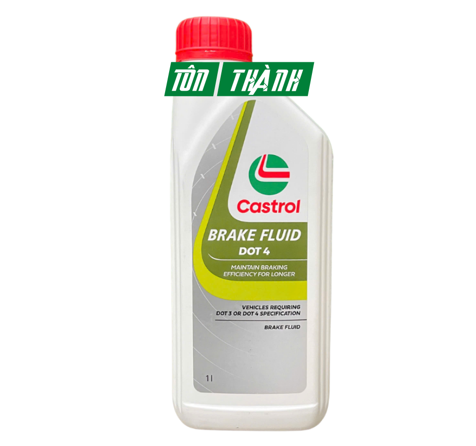 DẦU PHANH XE Ô TÔ CAO CẤP CASTROL BRAKE FLUID DOT 4 (1 LÍT)