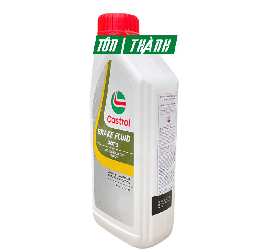DẦU PHANH XE Ô TÔ CAO CẤP CASTROL BRAKE FLUID DOT 3 (1 LÍT)