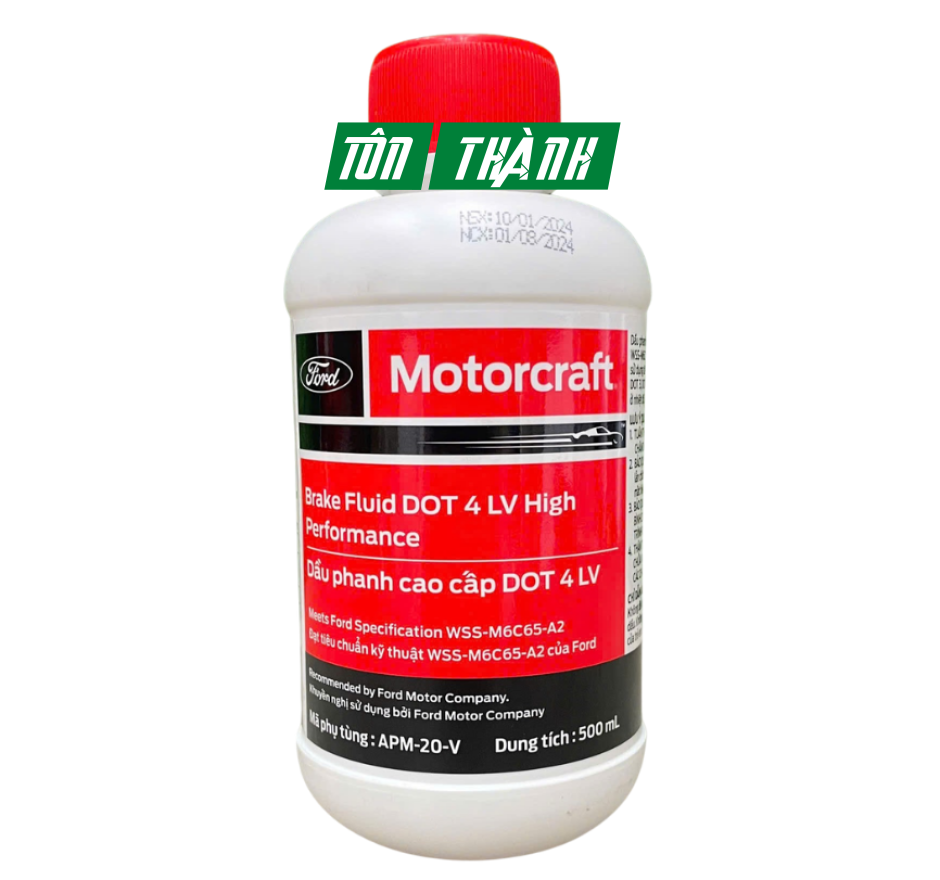 Dầu phanh cao cấp FORD DOT 4 Mã: APM-20-V (500ml)