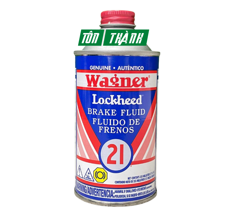 DẦU PHANH DOT3 WAGNER LOCKHEED DOT 3 (WAGNER 21) 355ML/ 946ML