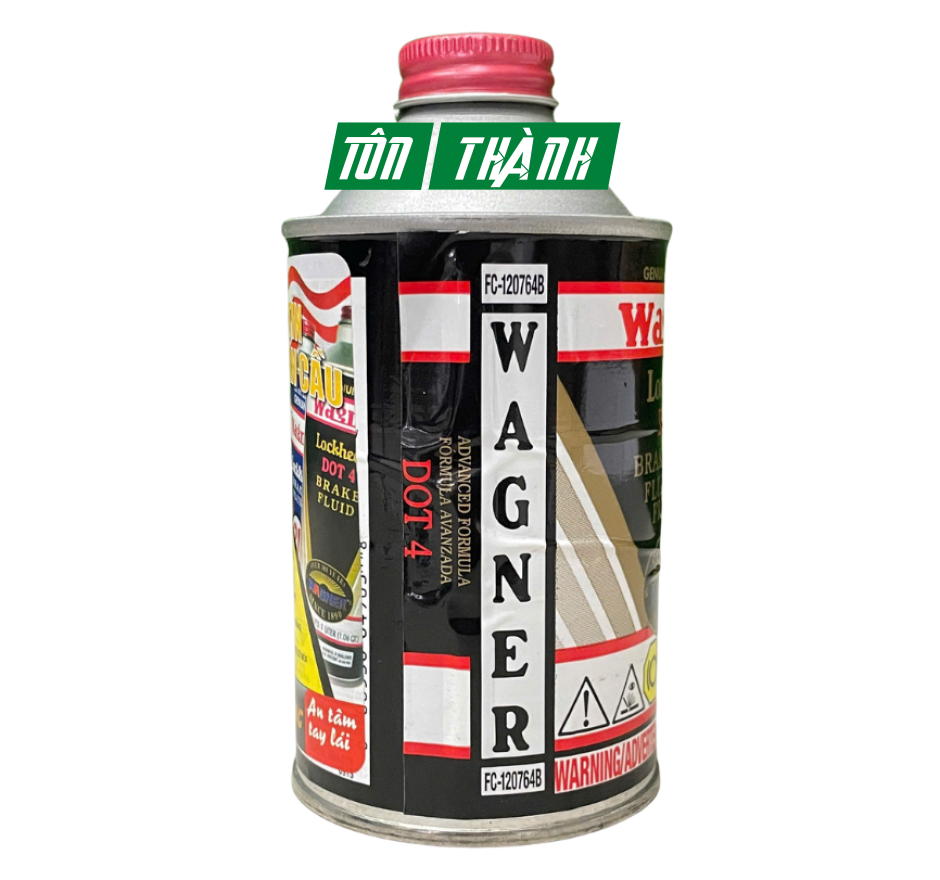DẦU PHANH DOT4 WAGNER LOCKHEED DOT 4 (WAGNER 21) 355ML/ 946ML