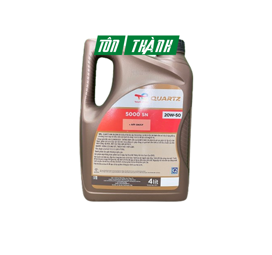 Nhớt động cơ Total Quartz 5000 20W50 (4 lít)