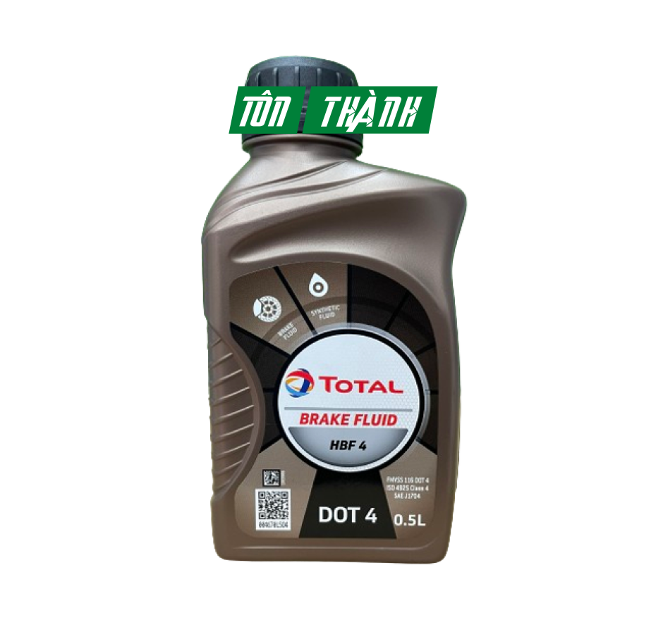 DẦU PHANH CAO CẤP TỔNG HỢP TOTAL HBF4 DOT 4 (500ML)