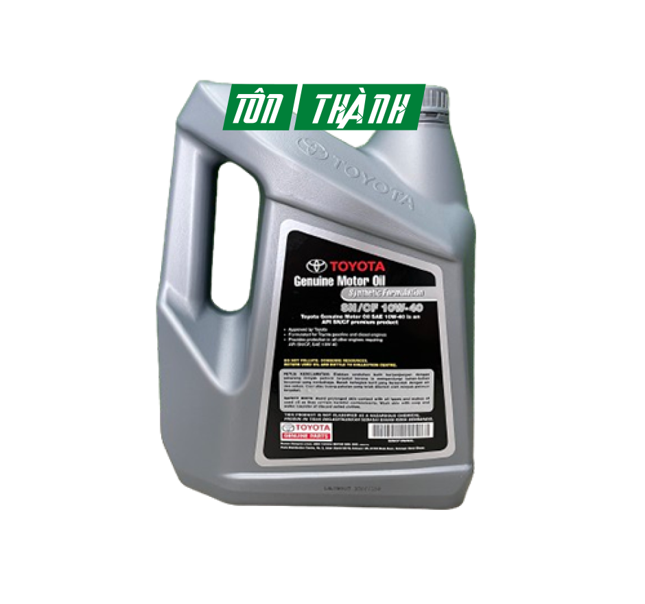 DẦU NHỚT TOYOTA GENUINE MOTOR OIL SN/CF 10W-40 (4 LÍT)