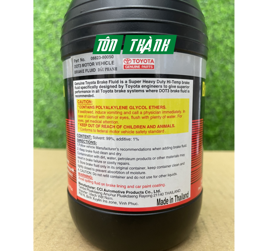 DẦU PHANH DẦU THẮNG TOYOTA DOT3 (500ML)