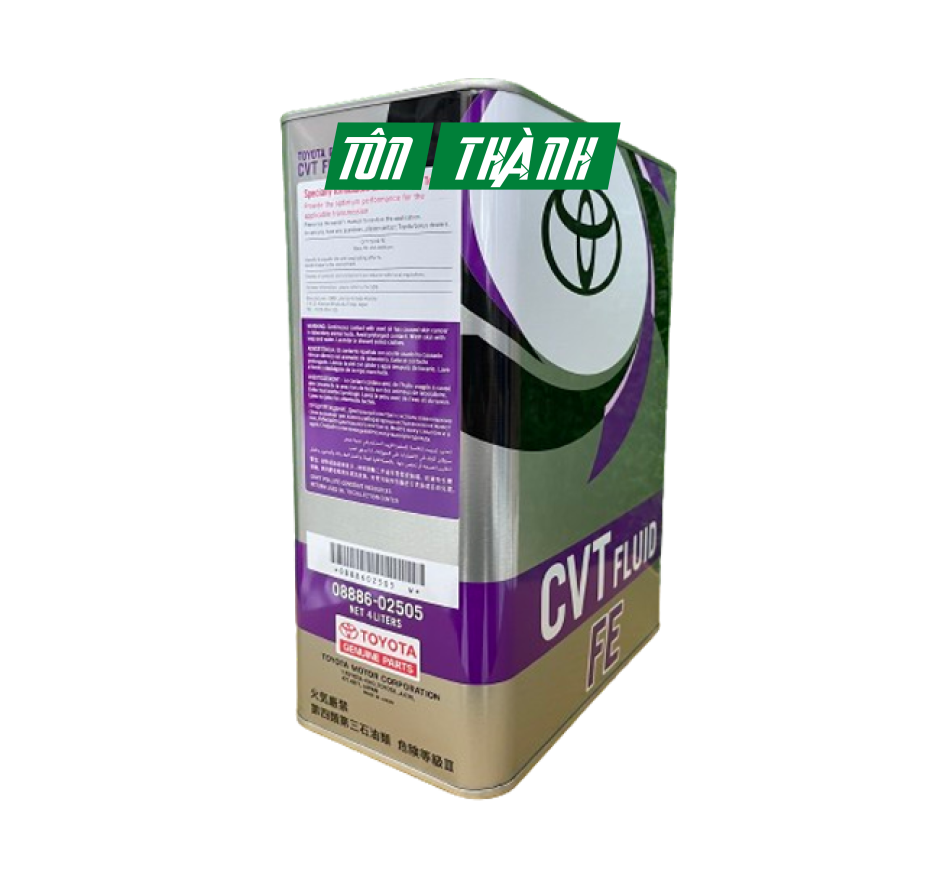 DẦU NHỚT HỘP SỐ TỰ ĐỘNG VÔ CẤP TOYOTA CVT FE (4 LÍT)