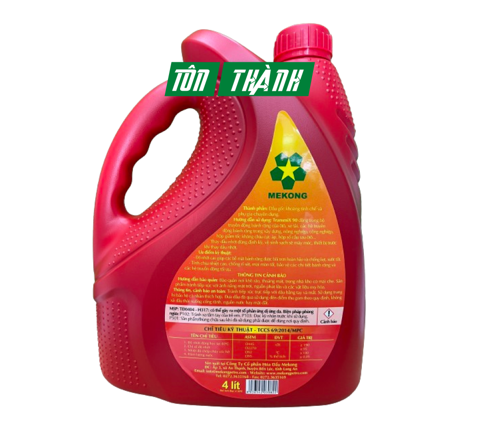 DẦU HỘP SỐ MEKONG TRANSMIX 90 (4 LÍT)