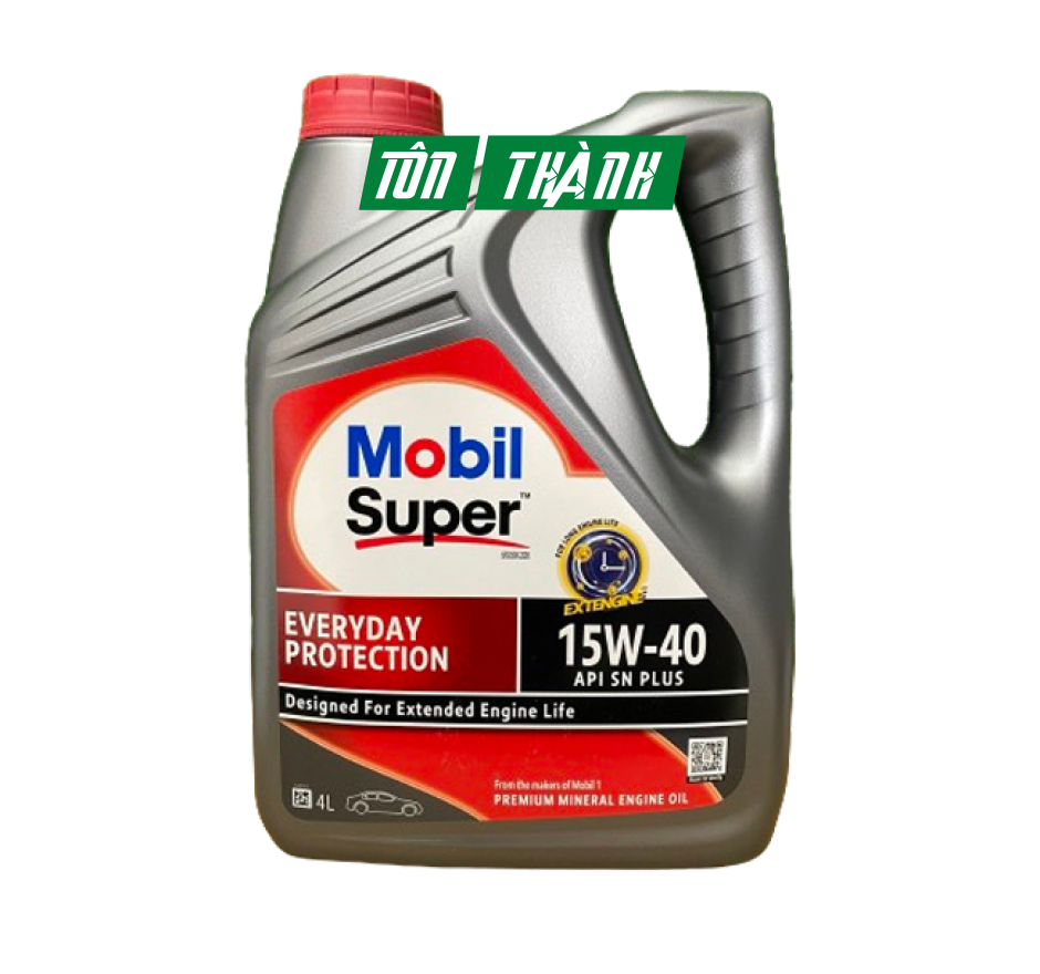 DẦU NHỚT MOBIL SUPER 15W-40 API SN PLUS (4 LÍT)