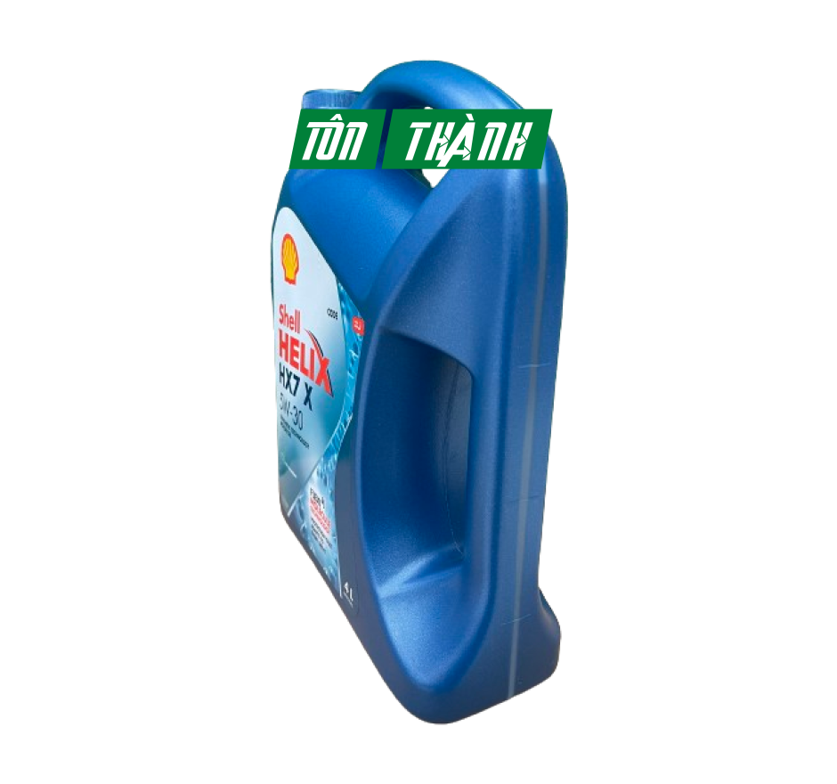 DẦU NHỚT ĐỘNG CƠ XE HƠI CAO CẤP SHELL HELIX HX7 X SN 5W-30 (4 LÍT)