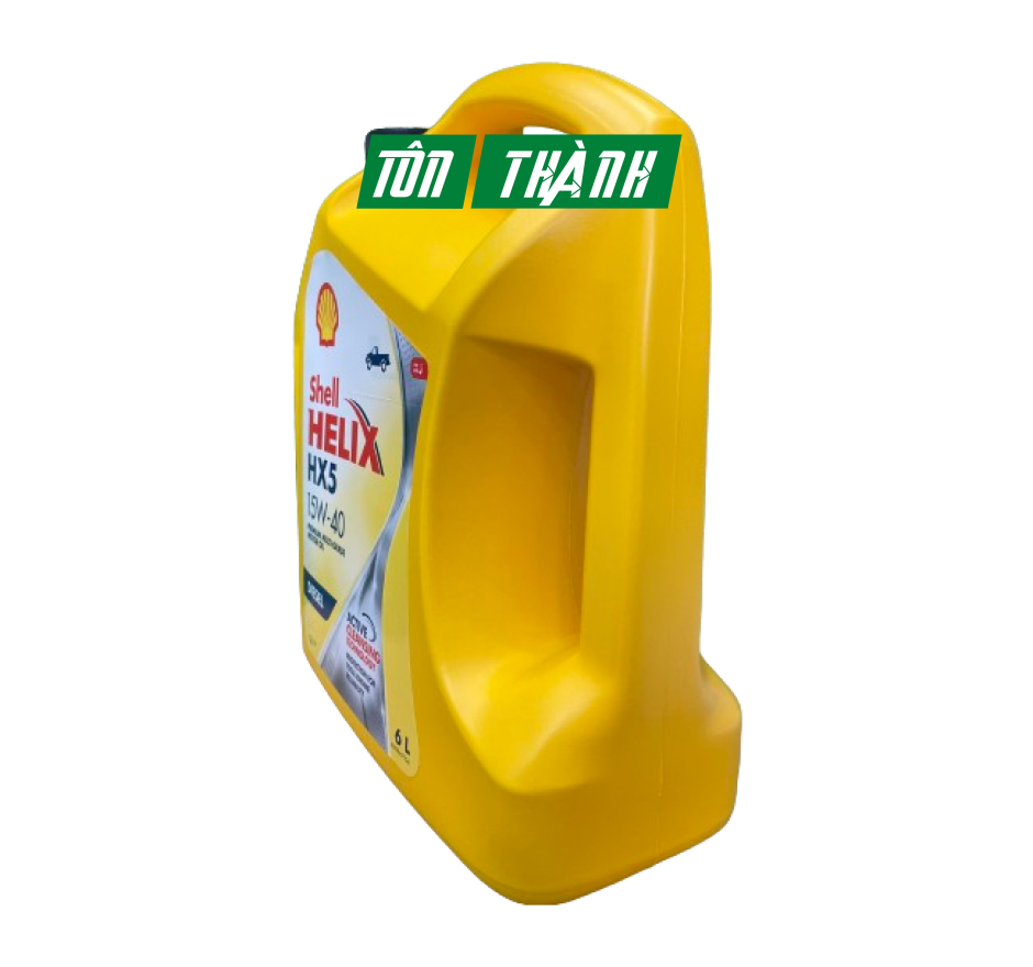 DẦU NHỚT ĐỘNG CƠ SHELL HELIX HX5 15W-40 (4 LÍT)