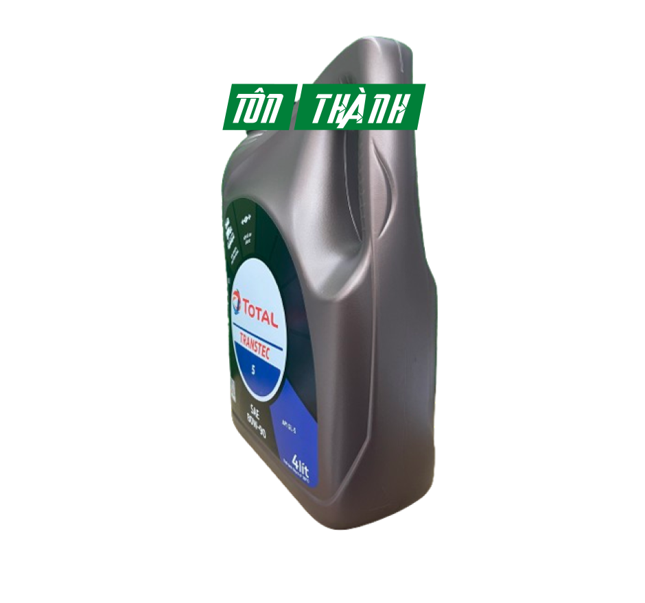 DẦU HỘP SỐ Ô TÔ TOTAL TRANSTEC 5 80W-90 (4 LÍT)