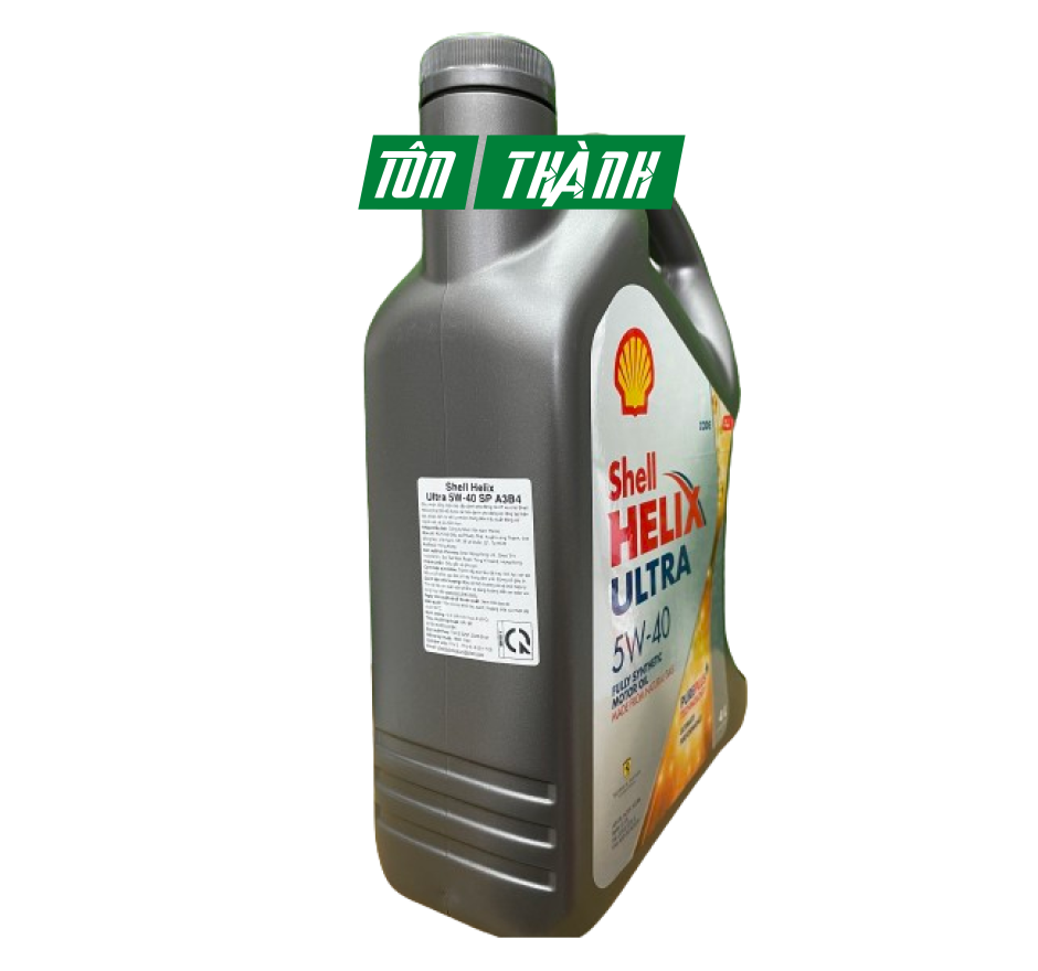 DẦU NHỚT ĐỘNG CƠ SHELL HELIX ULTRA 5W-40 API SP; ACEA A3/B4 (4 LÍT)