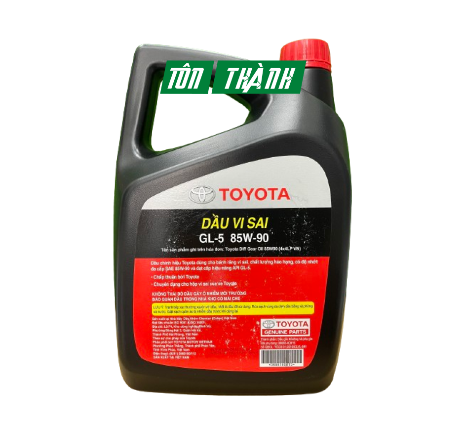 DẦU VI SAI TOYOTA GL-5 85W-90 (4 LÍT)