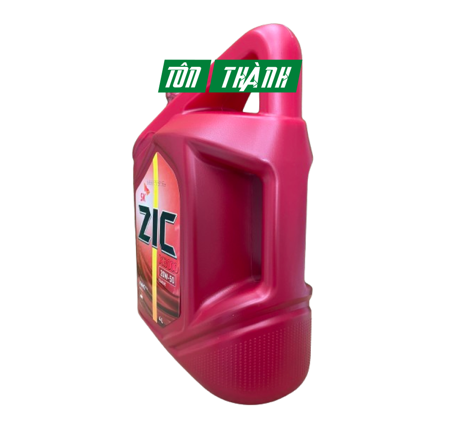 DẦU ĐỘNG CƠ Ô TÔ SK ZIC X3000 20W50 (4 LÍT)