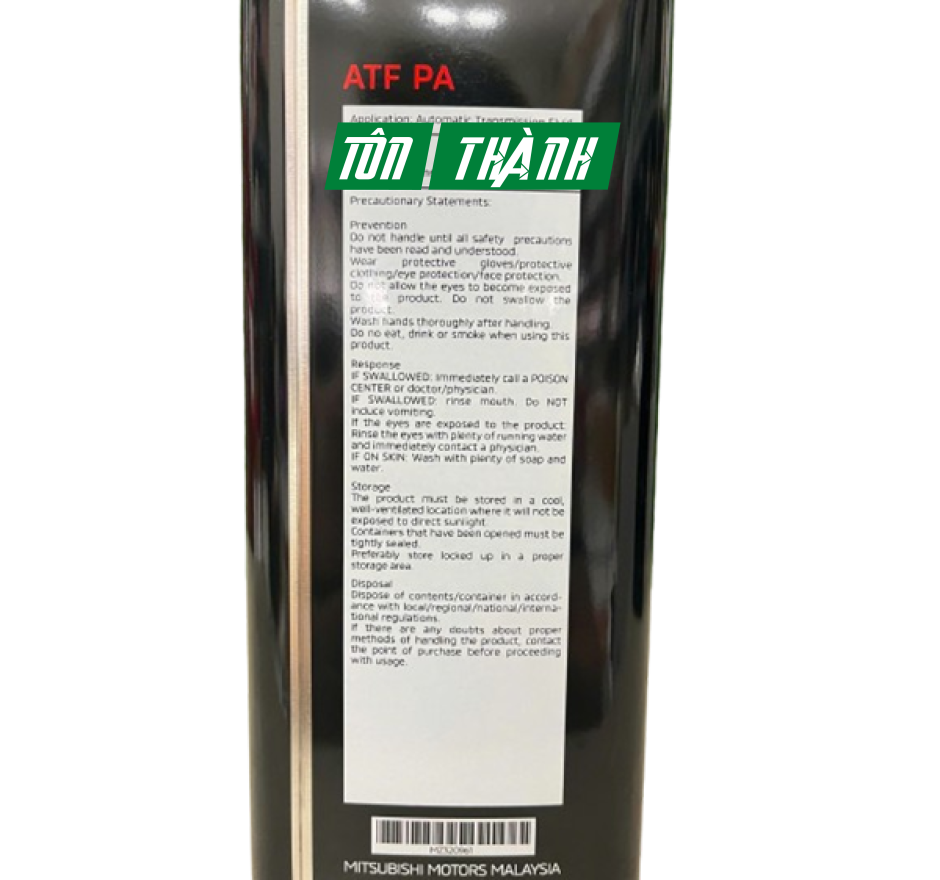 Dầu hộp số tự động Mitsubishi ATF PA (4 Lít)