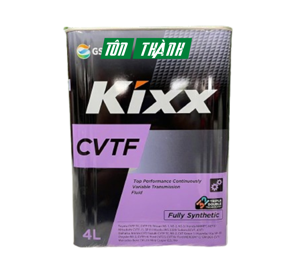 Dầu hộp số tự động vô cấp KIXX CVTF (4 Lít)