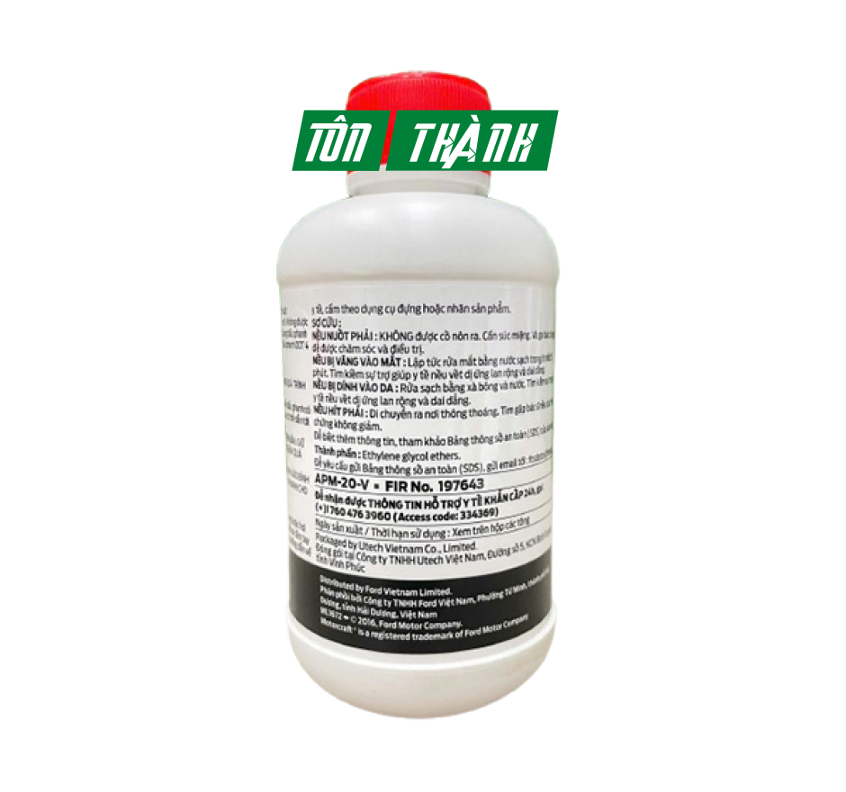 Dầu phanh cao cấp FORD DOT 4 Mã: APM-20-V (500ml)