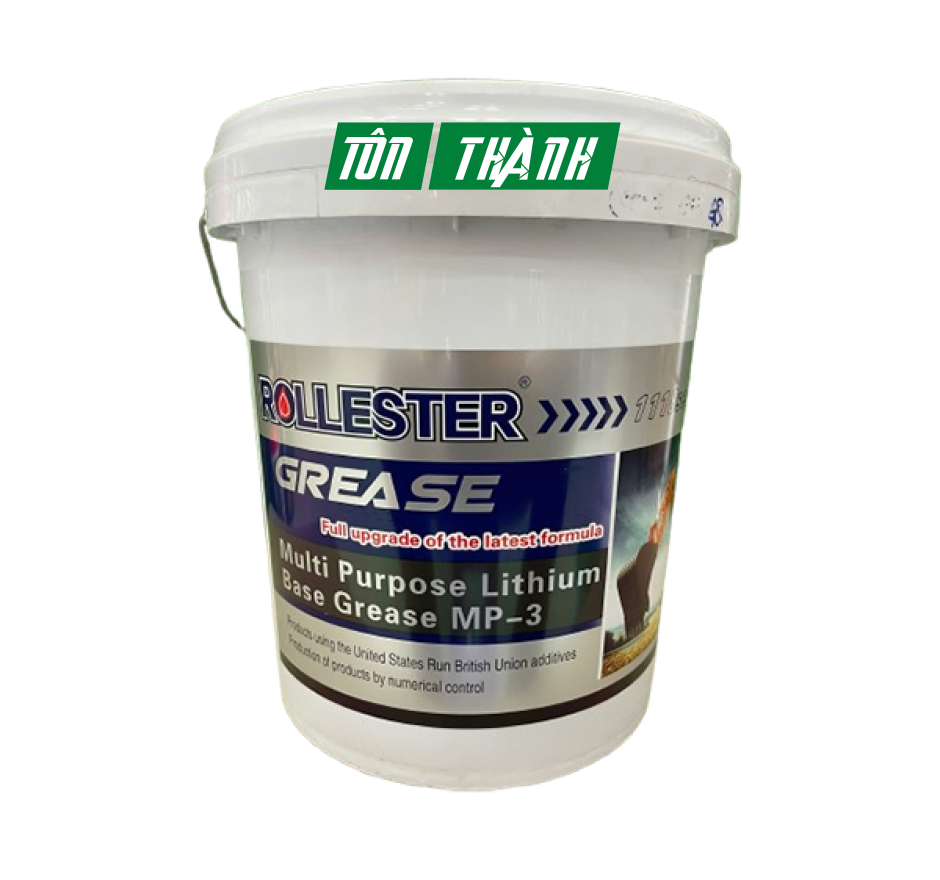 Mỡ Bôi Trơn ROLLESTER Chịu Nhiệt Tốt xô 15kg ( màu xanh )