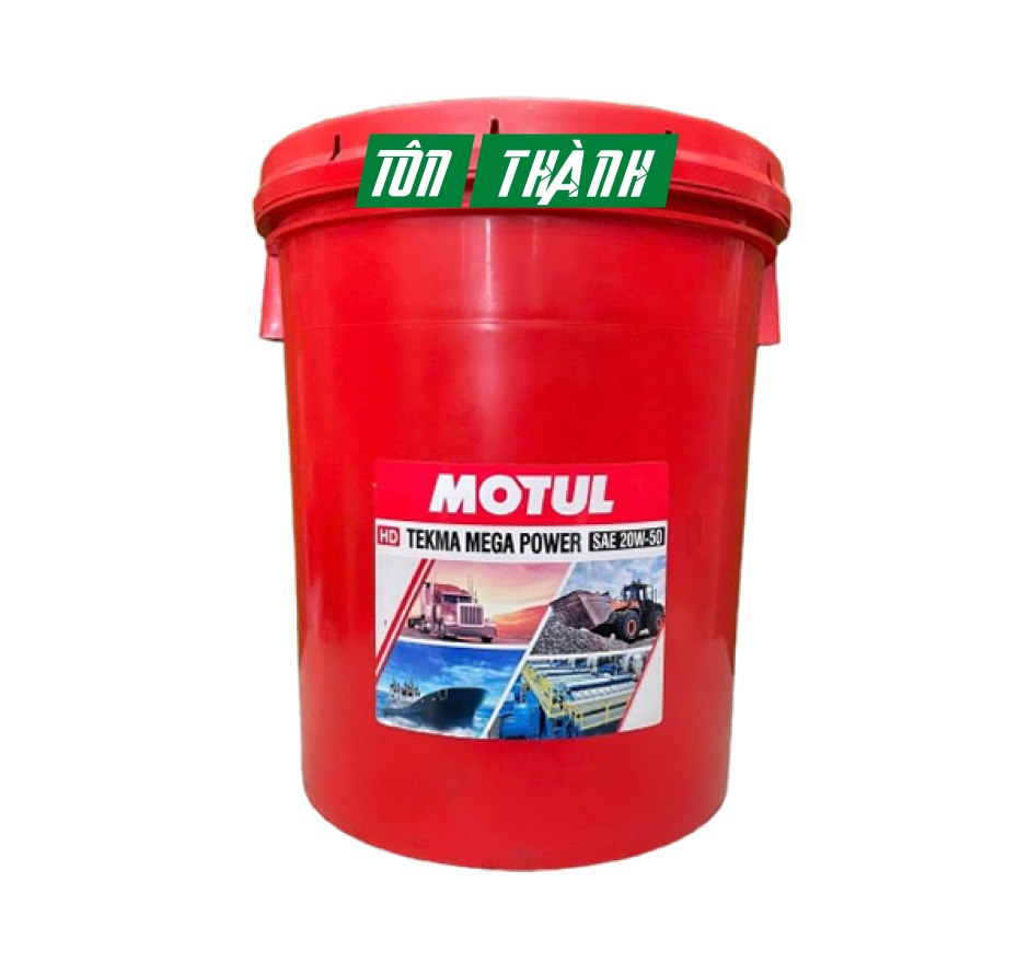 DẦU ĐỘNG CƠ MOTUL TEKMA MEGA POWER 20W50 (18 LÍT)