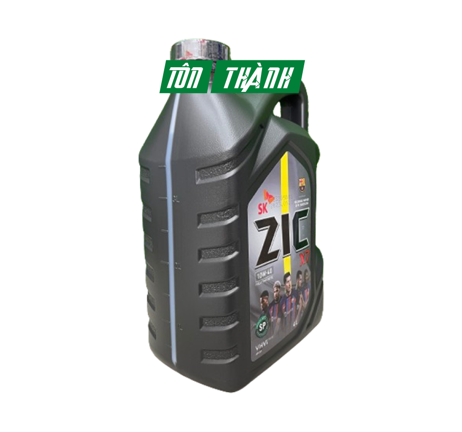 DẦU ĐỘNG CƠ XE Ô TÔ SK ZIC X7 10W40 (4 LÍT)