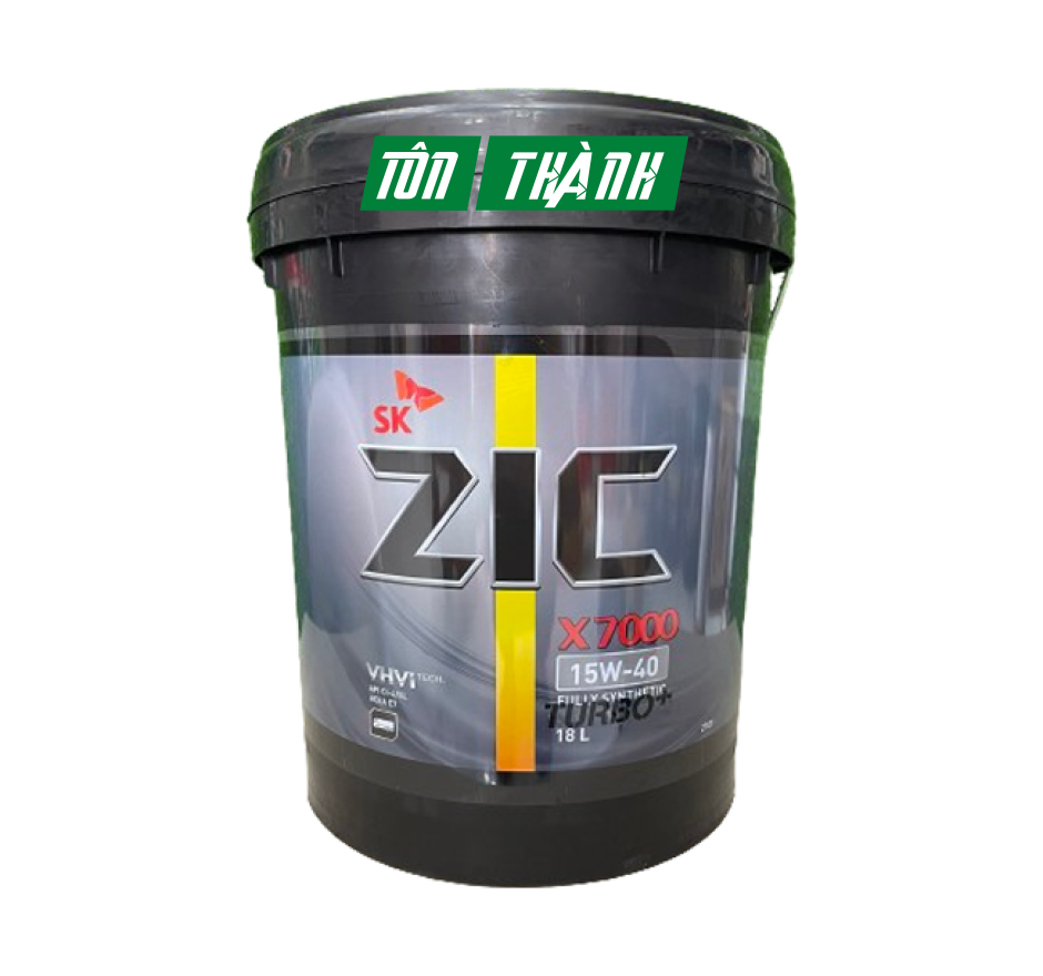 DẦU NHỚT XE TẢI NẶNG SK ZIC X7000 15W40 (18 LÍT)