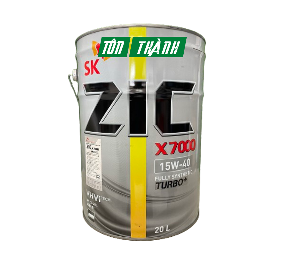 DẦU NHỚT XE TẢI NẶNG SK ZIC X7000 15W40 (20 LÍT)